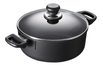 Scanpan Classic 4.8L 24cm Low Sauce Pot w.Lid