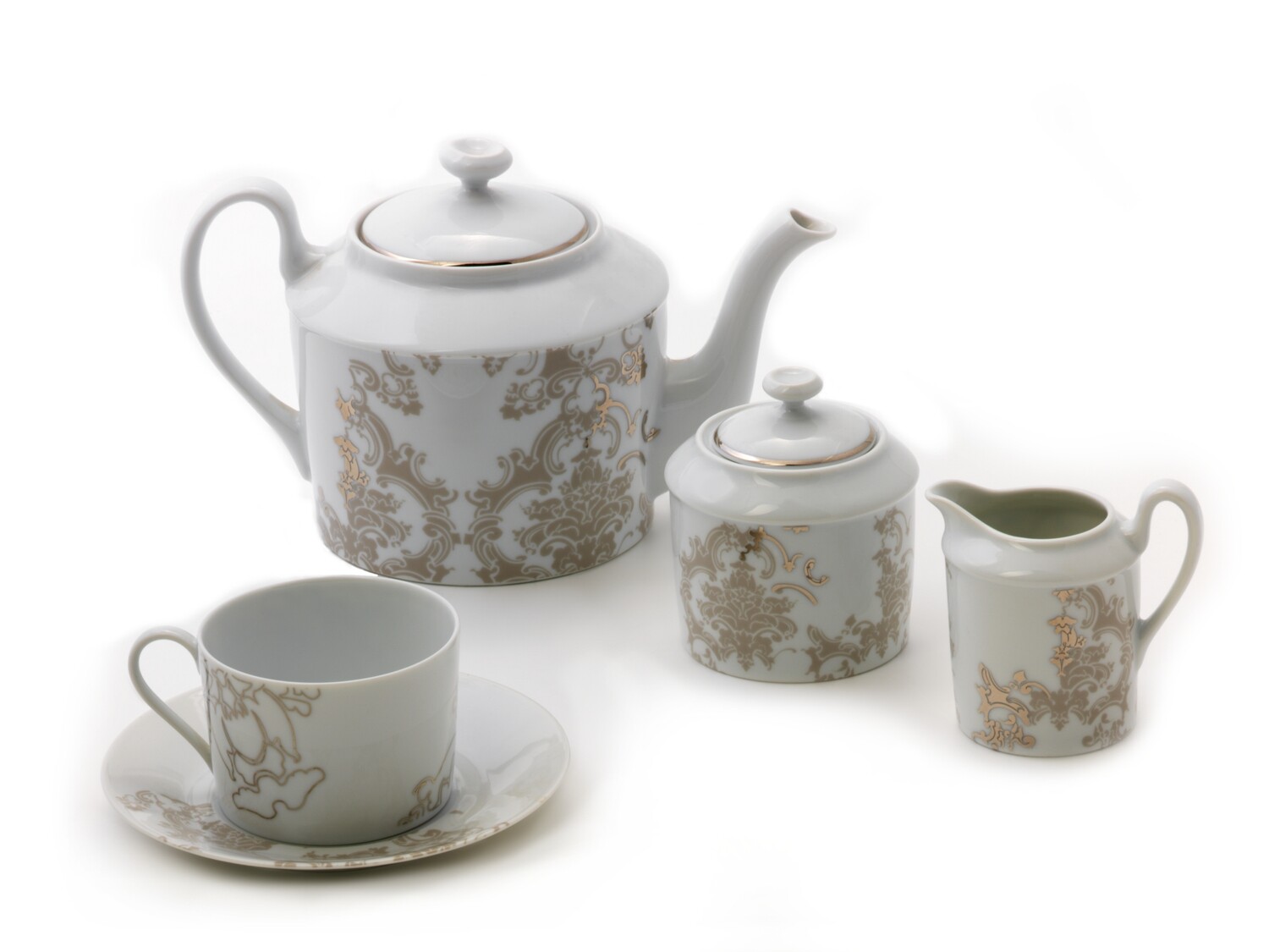 Royalis Porcelain Set - Gold