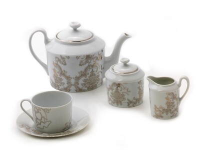 Royalis Porcelain Set - Gold