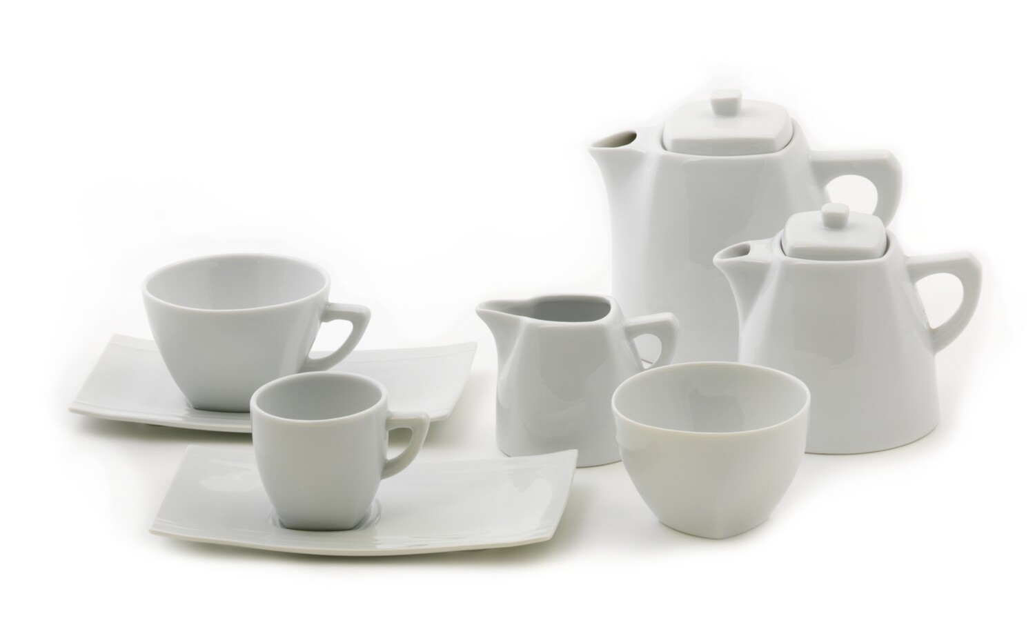 Royalis Porcelain Set - White