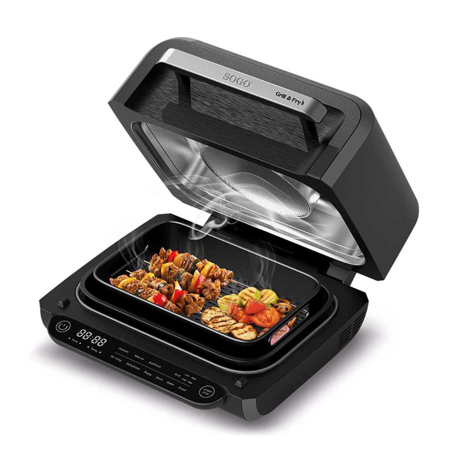 Multifunction Open Top Air Fryer Grill