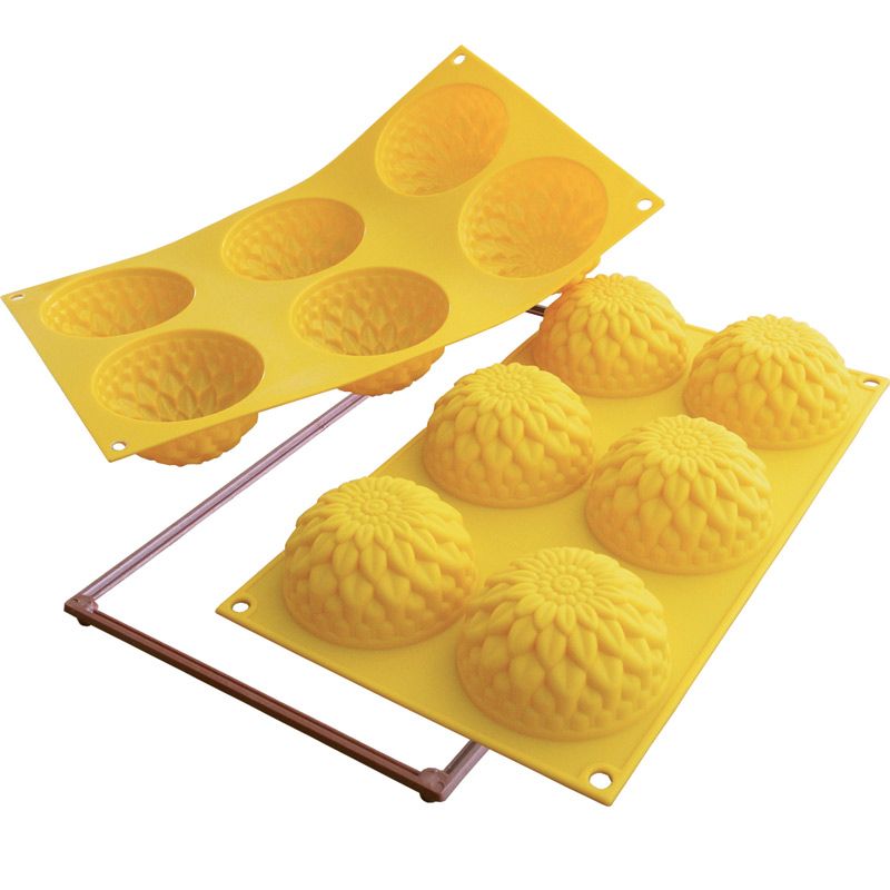 Silikomart - Dahlia Baking Moulds