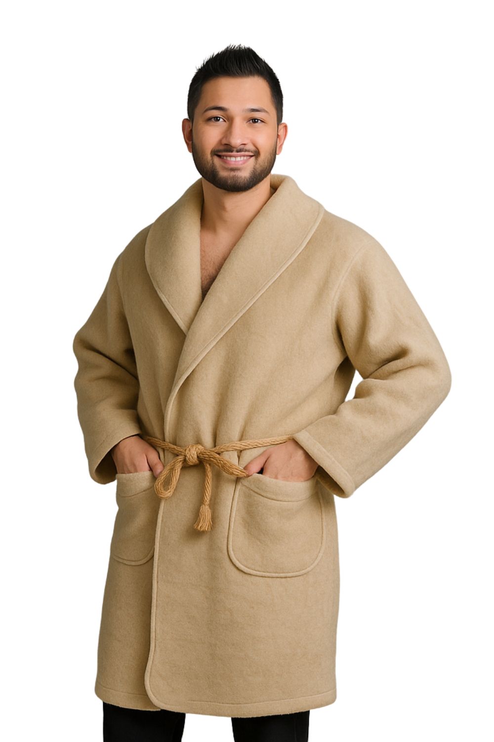Thermosan Merinos Male Dressing Gown