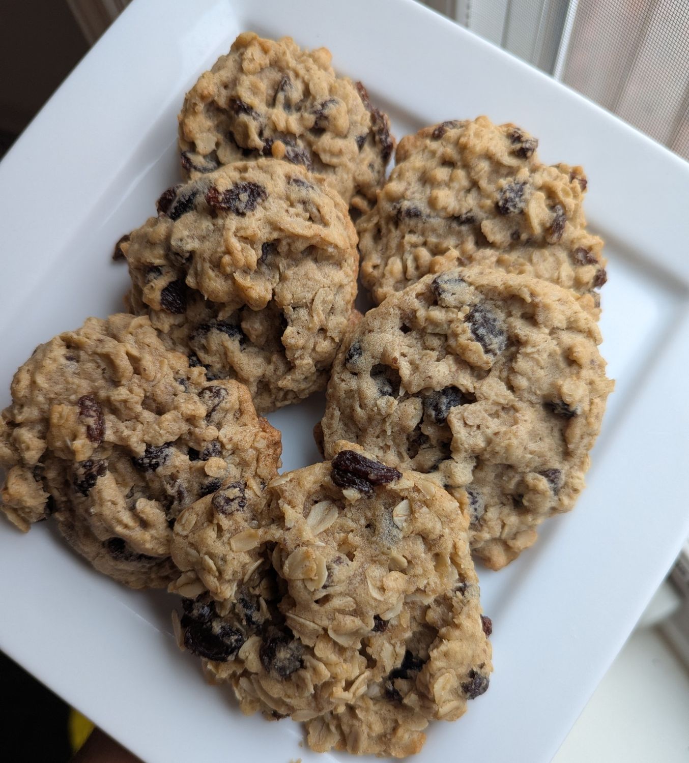 Oatmeal Raisin Cookies