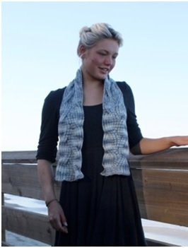 Both Sides Now: Reversible Cabled Scarf