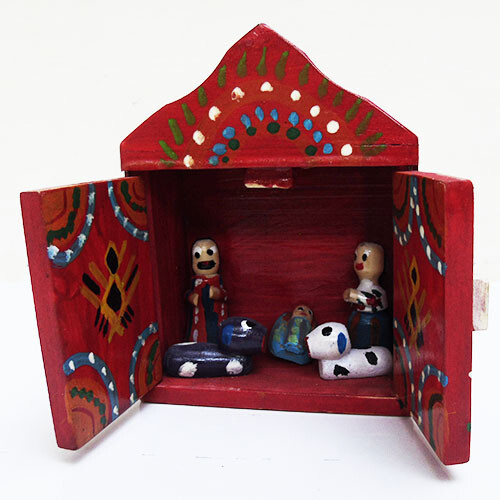 Wood Nativity Scene - XL001