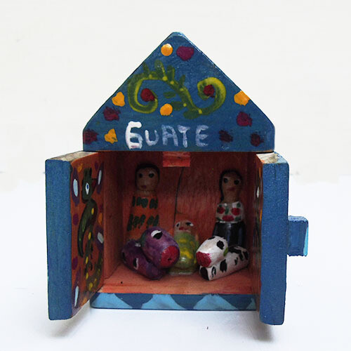 Wood Nativity Scene - NM003