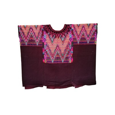 Huipil Chichicastenango with silk-3385