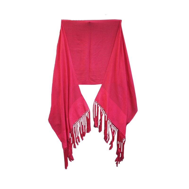 Shawl with design - cod. K00469-4