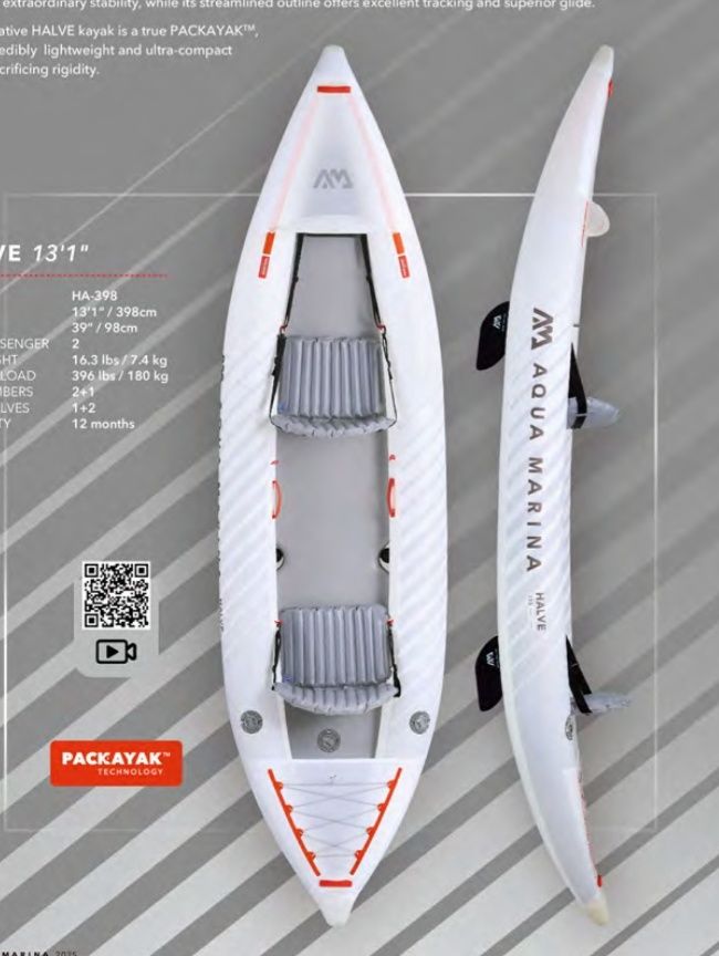 Halve - Ultra-light Packayak™