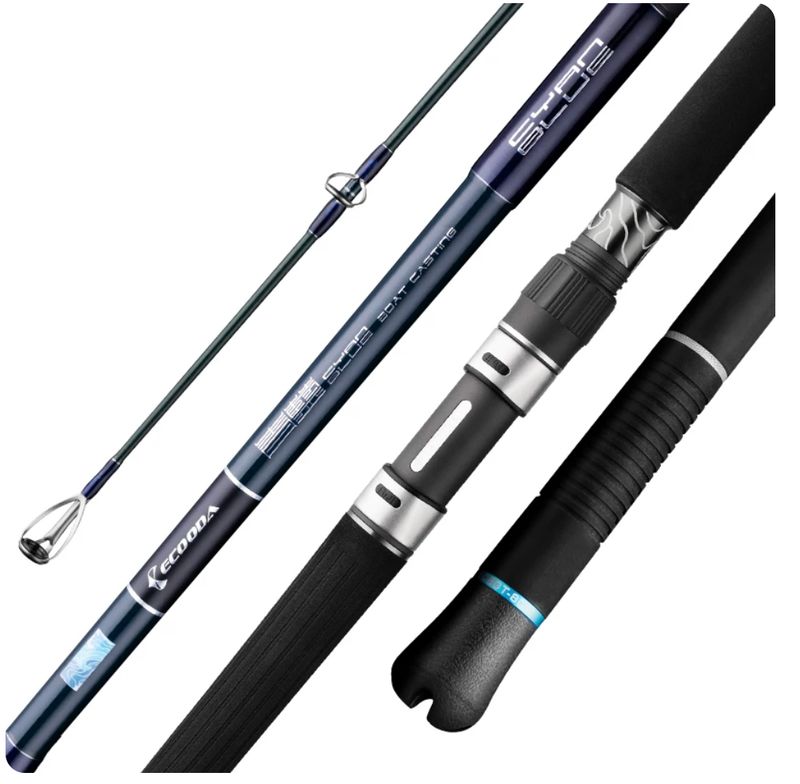Ecooda Cyan Blue Boat Casting Rod ECBSP