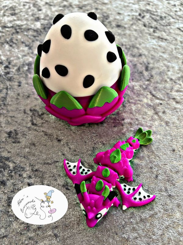 Drache + Ei Dragonfruit
