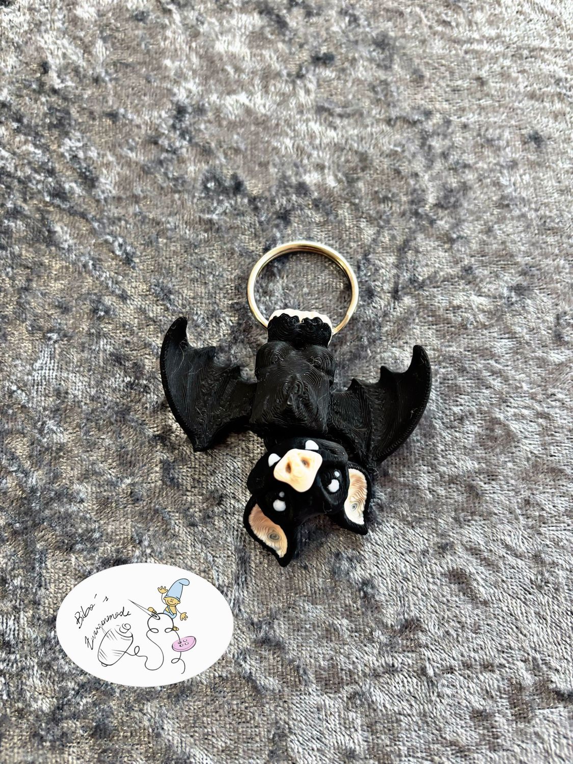 Fledermaus schwarz