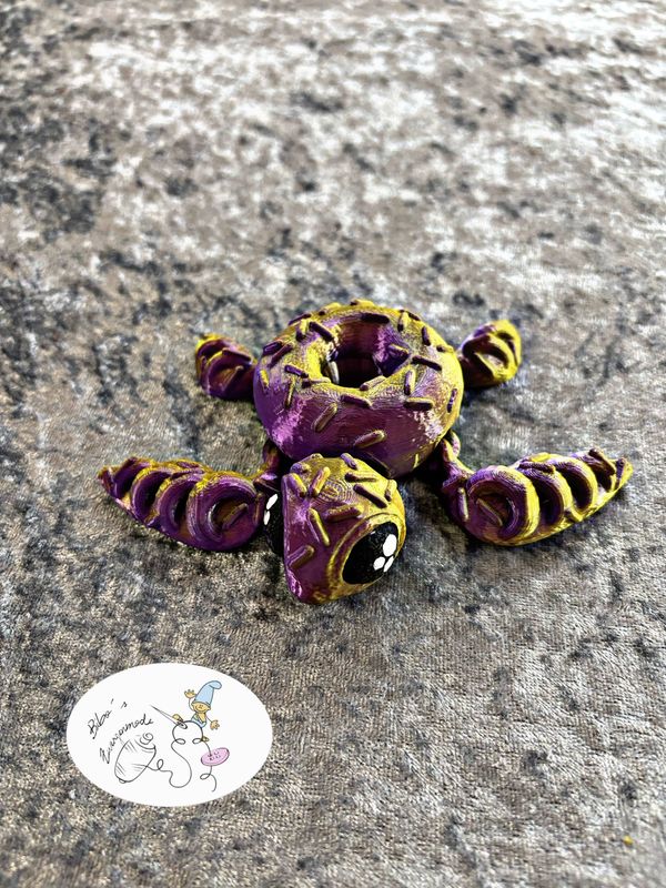 Dounat Schildkröte lila bronze