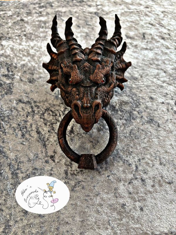 Türklopfer Drache dunkel bronze Türklopfer Drache dunkel bronze