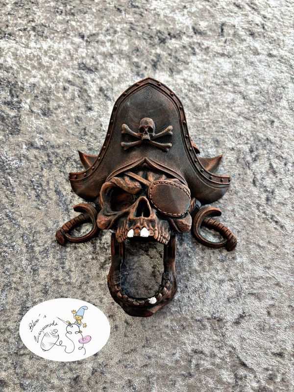 Türklopfer Totenkopf dunkel bronze Türklopfer Totenkopf dunkel bronze
