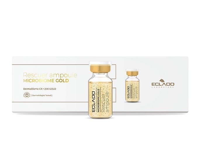 Rescuer Ampoule – Microbiome Gold (Brightening and Anti-Wrinkle Effects) (3.5mlx10pcs)