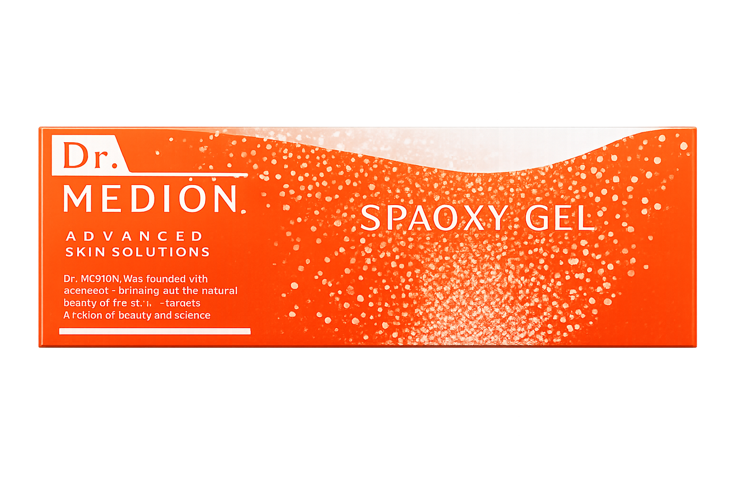 Dr. Medion Spaoxy Gel Carboxy Advanced Skin Solution