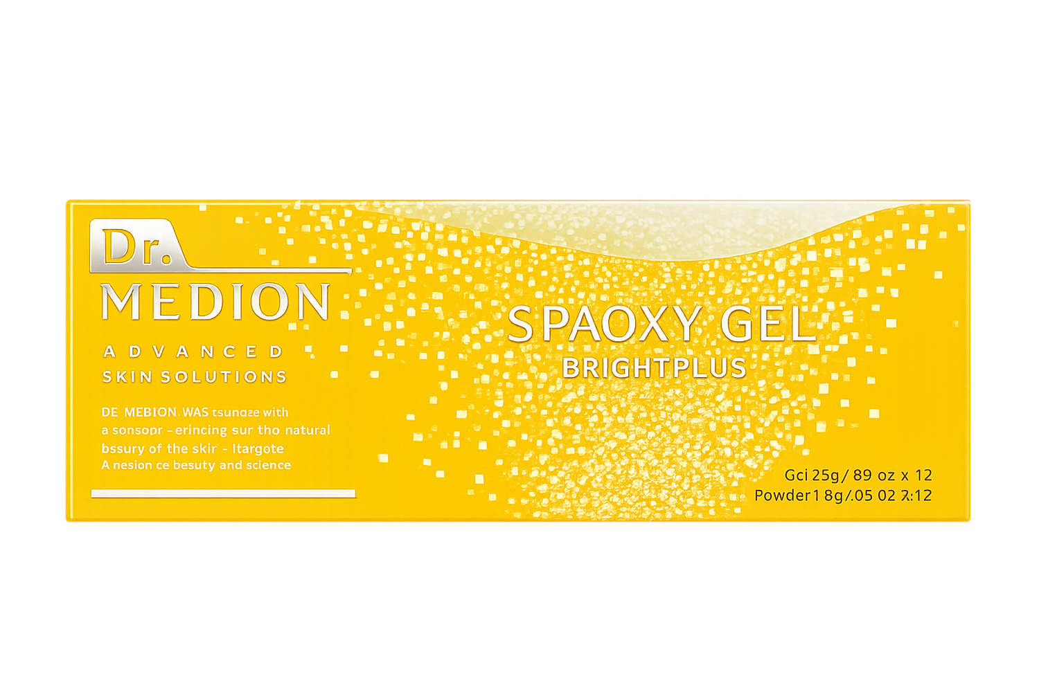 Dr.Medion SpaOxy Gel Bright Plus - Carboxy Advanced Skin Solution