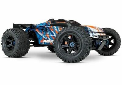 Traxxas E Revo 2.0 4WD Brushless Electric Racing Monster Truck (VXL-6S/TQi/No Batt/No Chg) TRX86086-4
