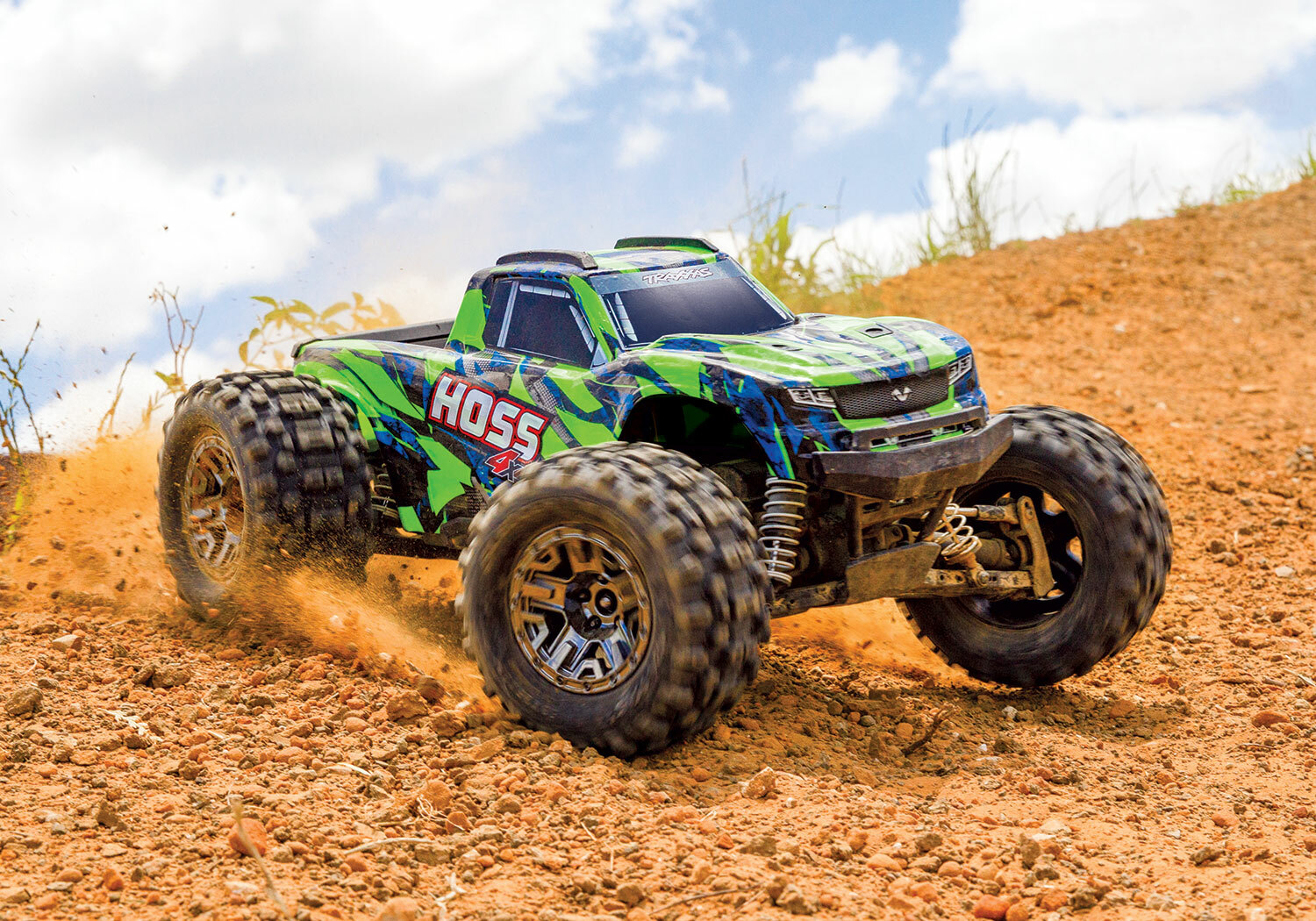 Traxxas Hoss 4x4 VXL 3S (TQi/No Batt or Charger) Traxxas Hoss 4x4 VXL 3S (TQi/No Batt or Charger)