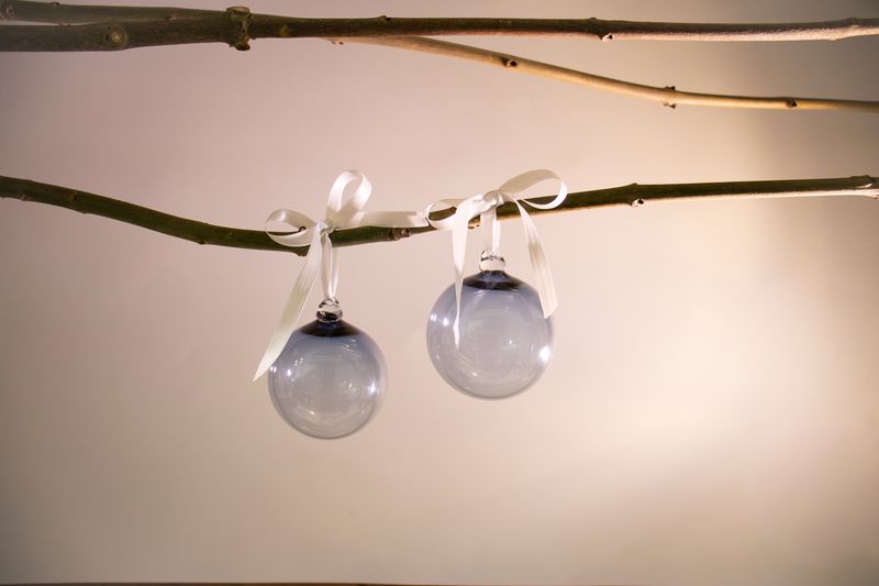 GLASKUGEL - BLAUE STUNDE