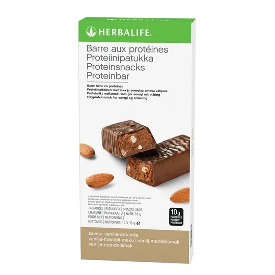 Barres aux Protéines (14 barres) Vanilles Amandes