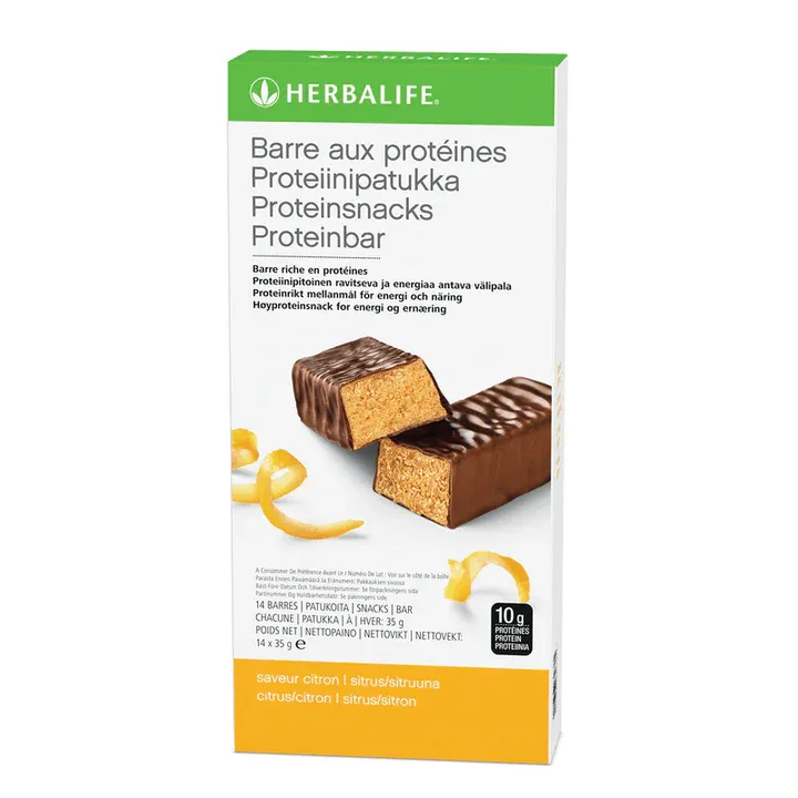 Barres aux Protéines (14 barres) Vanilles Citron
