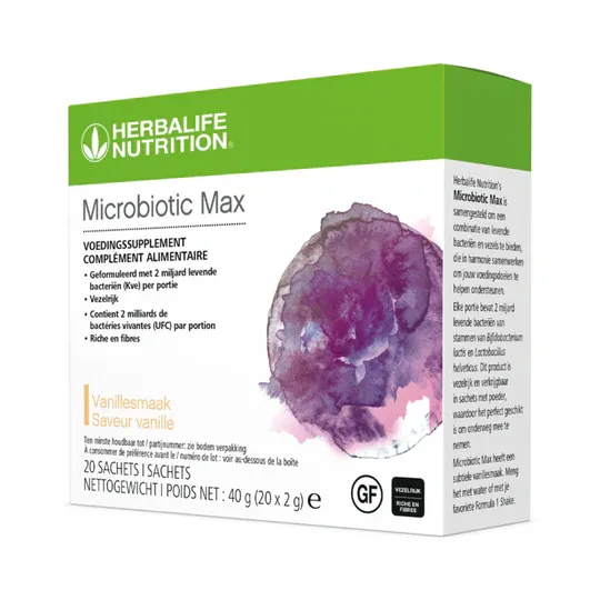 Microbiotic Max Vanille 20 sachets