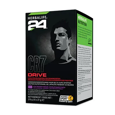 CR7 Drive sachets Baies d'açai 10 sachets de 27 g