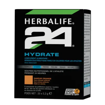 Hydrate Orange 20 sachets de 5,3 g