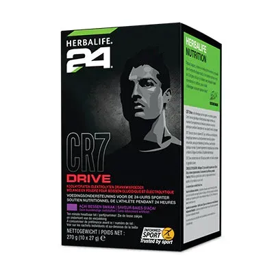 CR7 Drive sachets Baies d'açai 10 sachets de 27 g