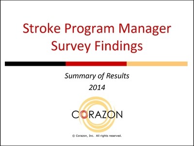 Stroke Program Manager Survey Findings