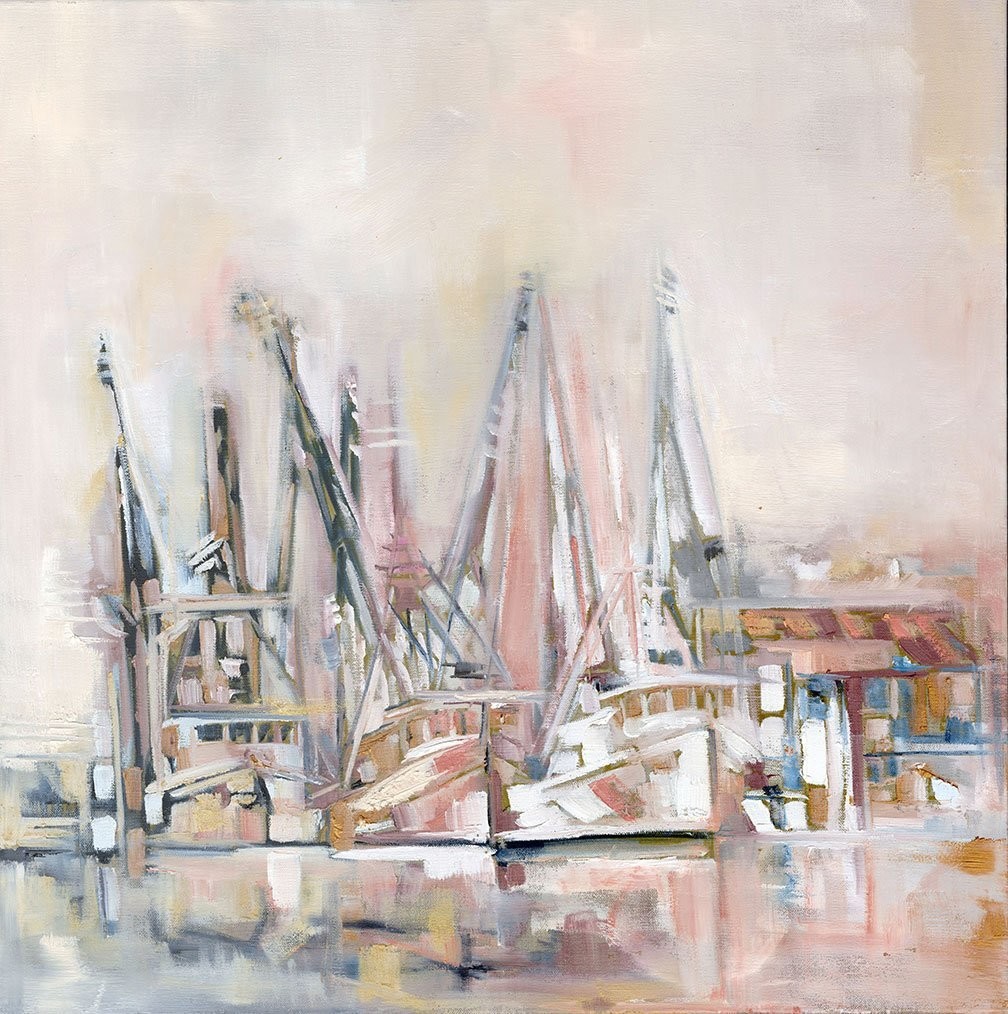 "Blushing Boats" by Danielle Cather-Cohen