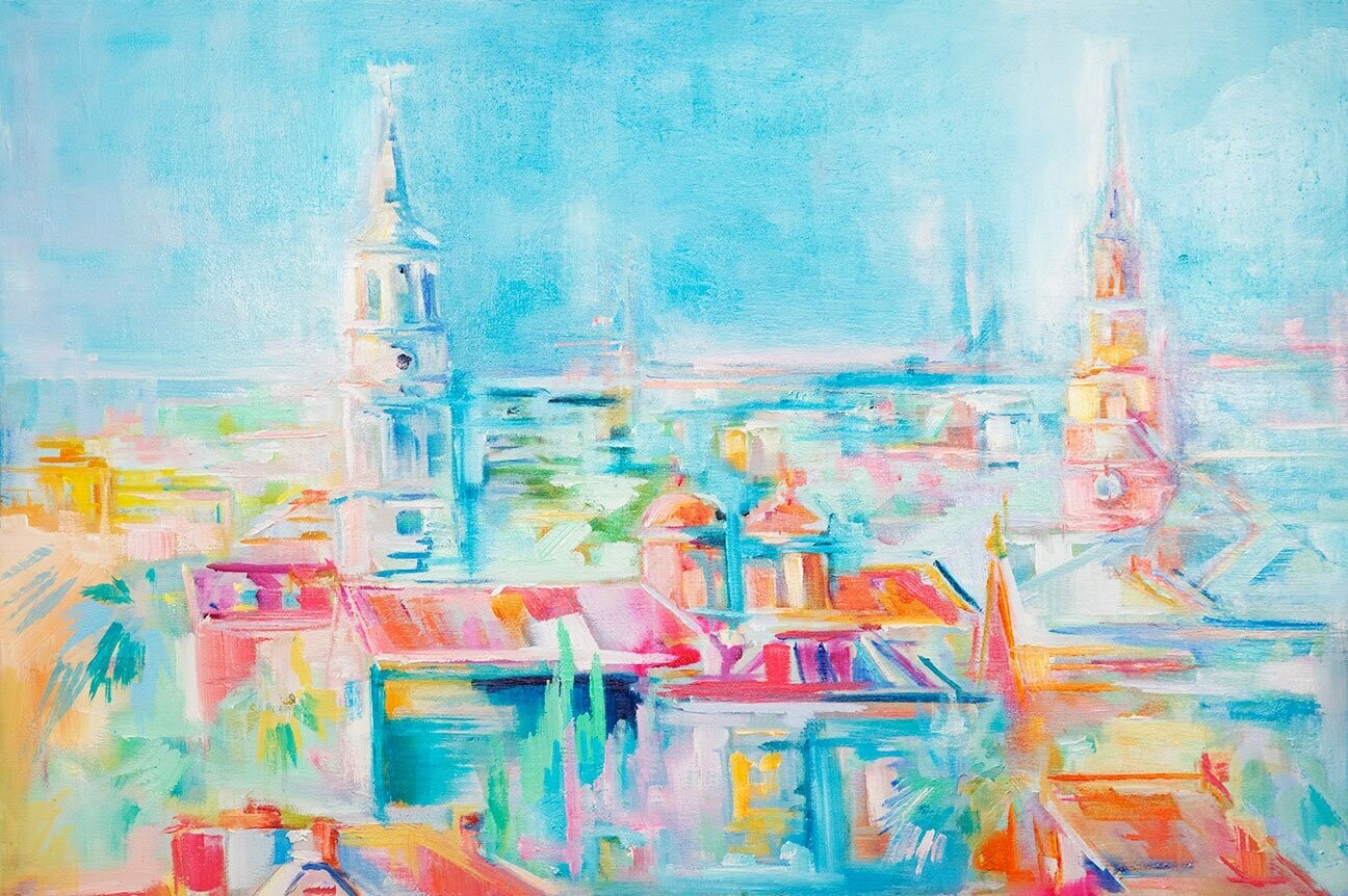 "Downtown Charleston" by Danielle Cather-Cohen