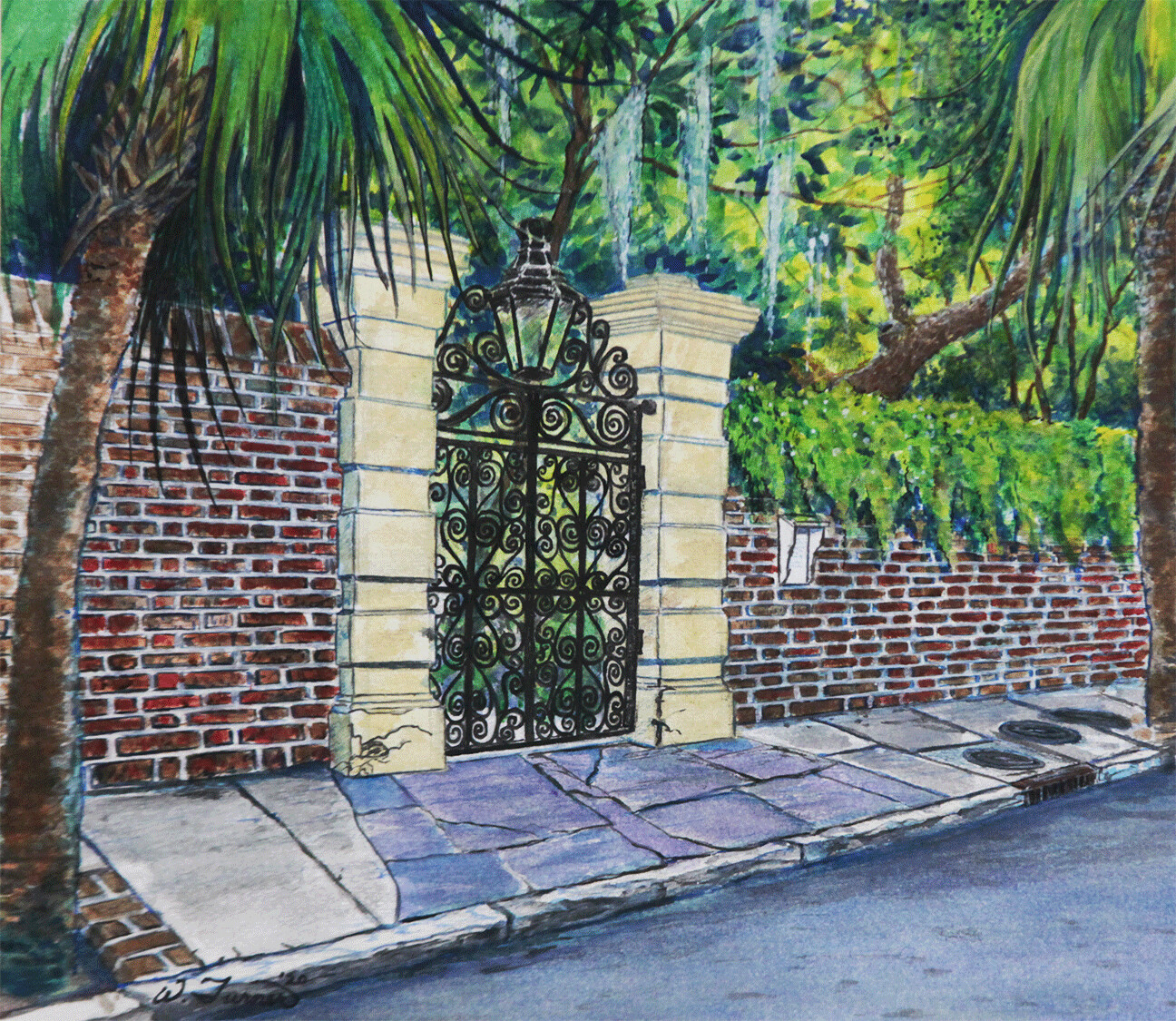 "Charleston Sword Gate" by William Turner