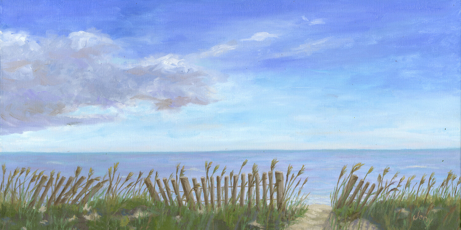 "Beach Path 2020" by Jeny McCullough