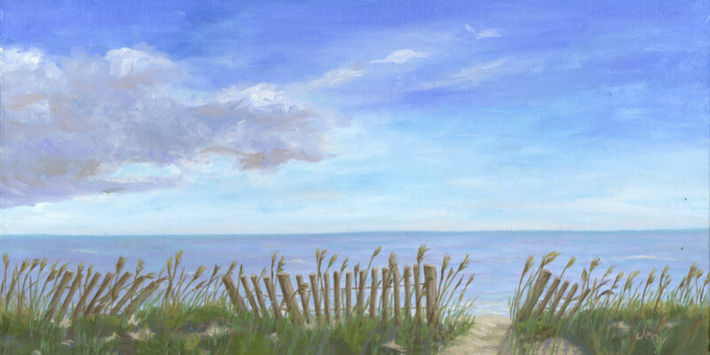 "Beach Path 2020" by Jeny McCullough