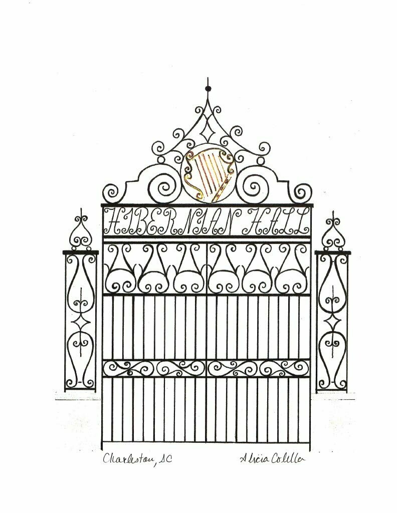 "Hyberian Hall Gate"