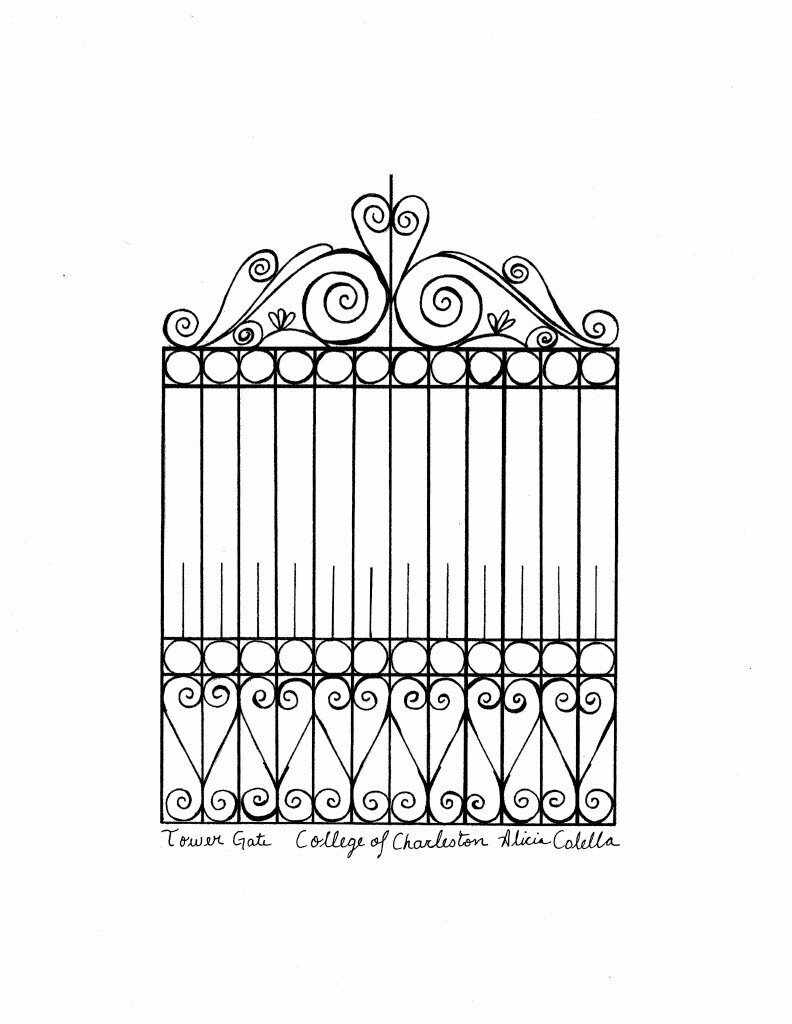 "Tower Gate - College of Charleston"