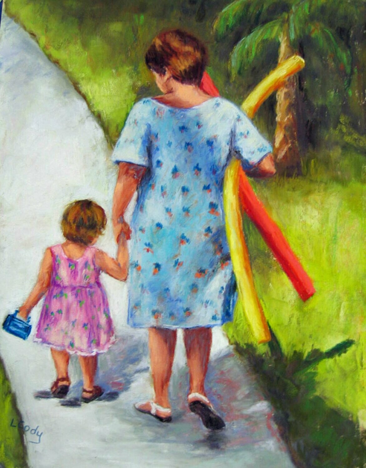 "A Day At The Pool With Grandma"