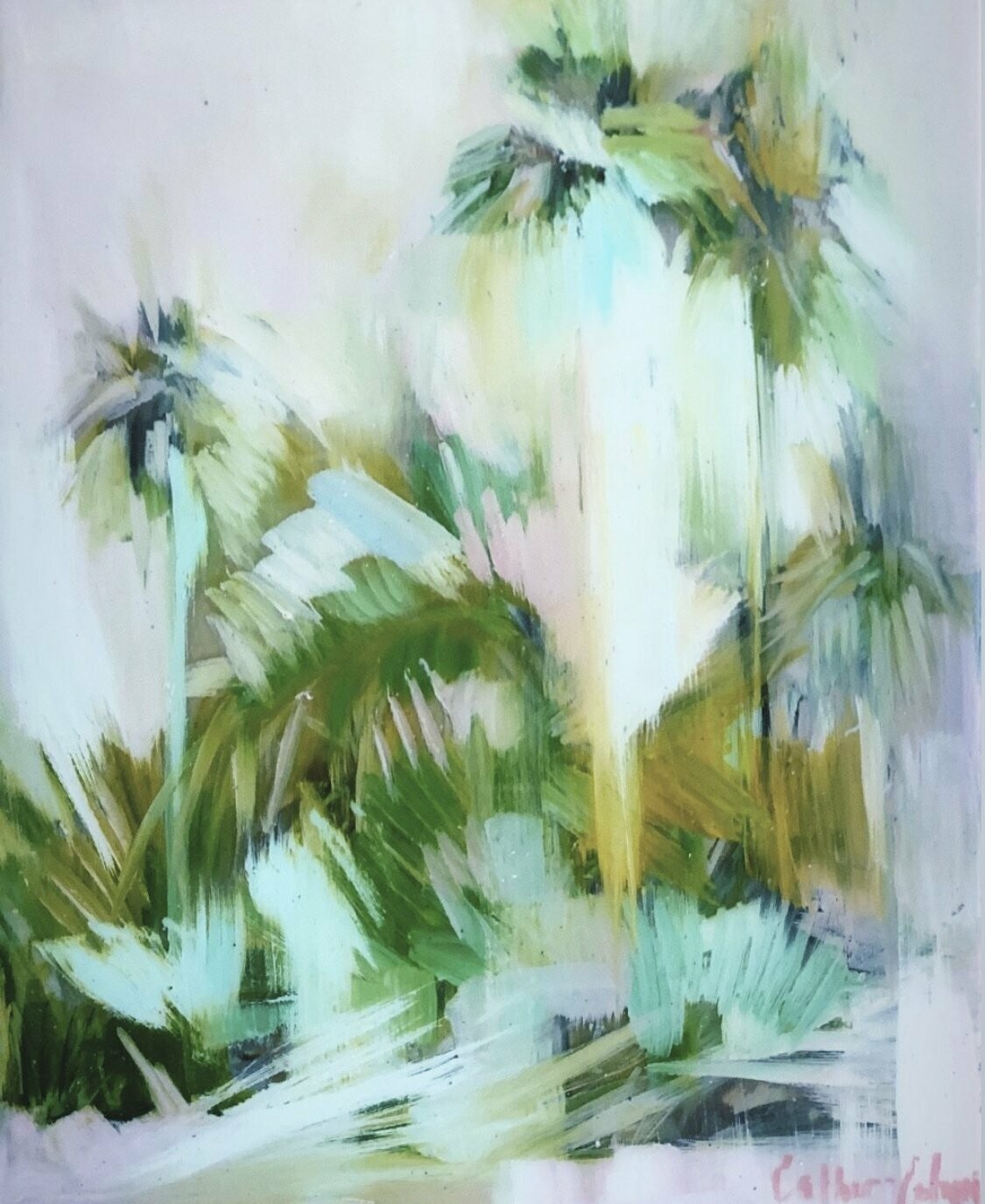 "Palm Blush" by Danielle Cather-Cohen
