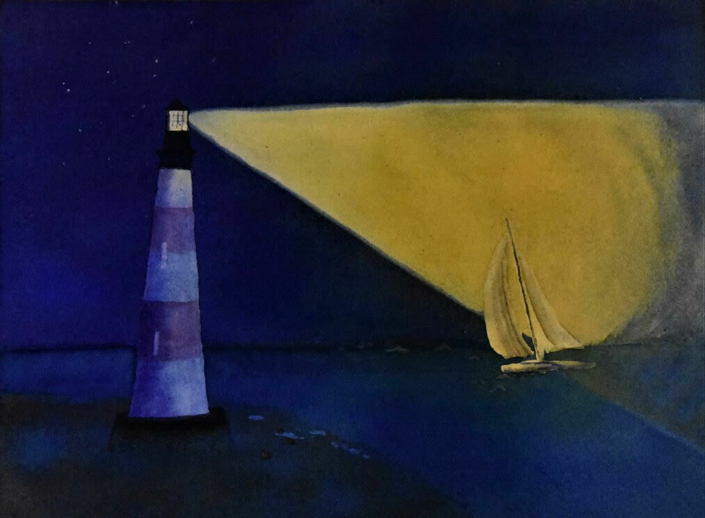 "Morris Island Light" by Sue Selvey