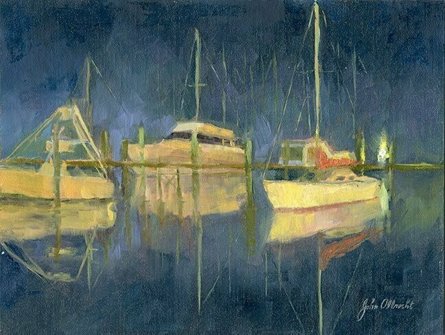 "A Quiet Evening" by John Albrecht