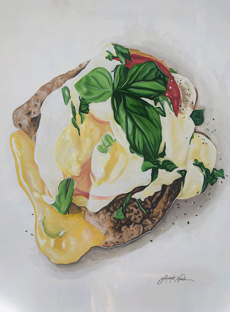 "Serving Breakfast All Day" by Jaleata Nicole