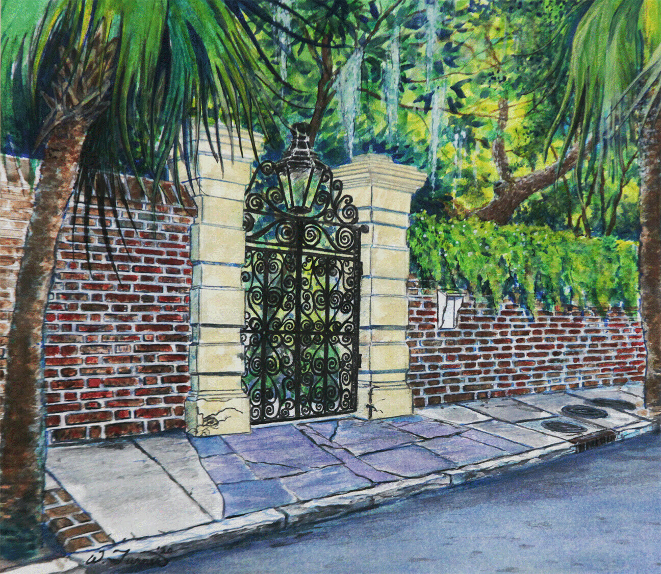 "Charleston Sword Gate" by William Turner