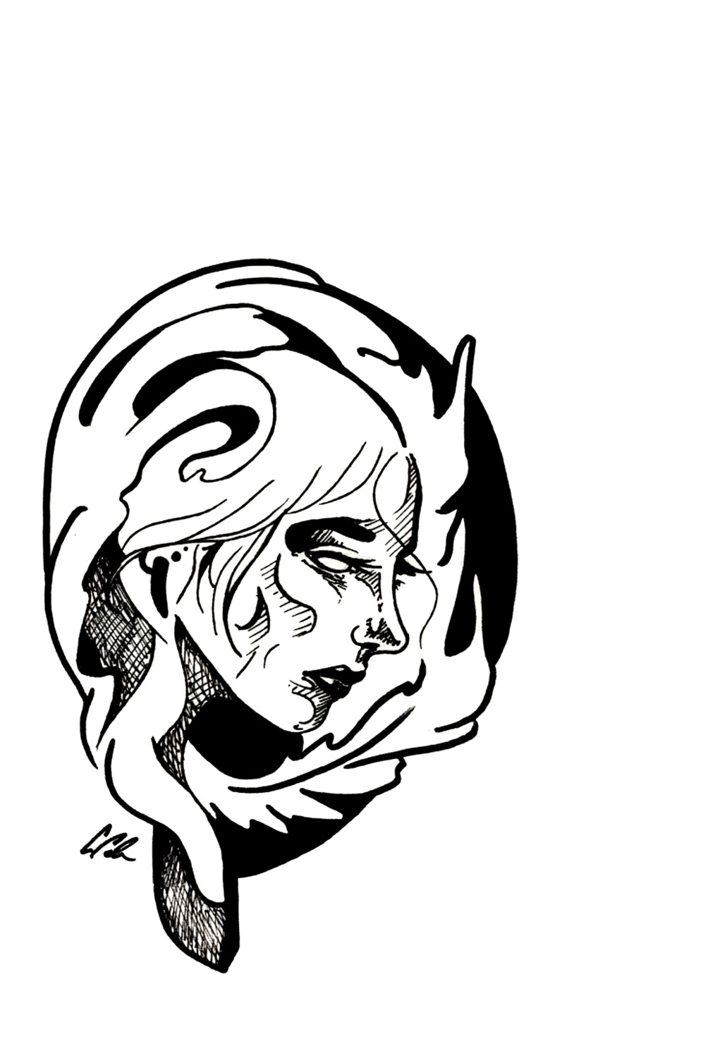 "Exhausted" by Anna Adamson