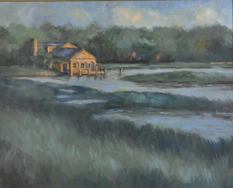 "Evening on Boone Hall" by John Albrecht."