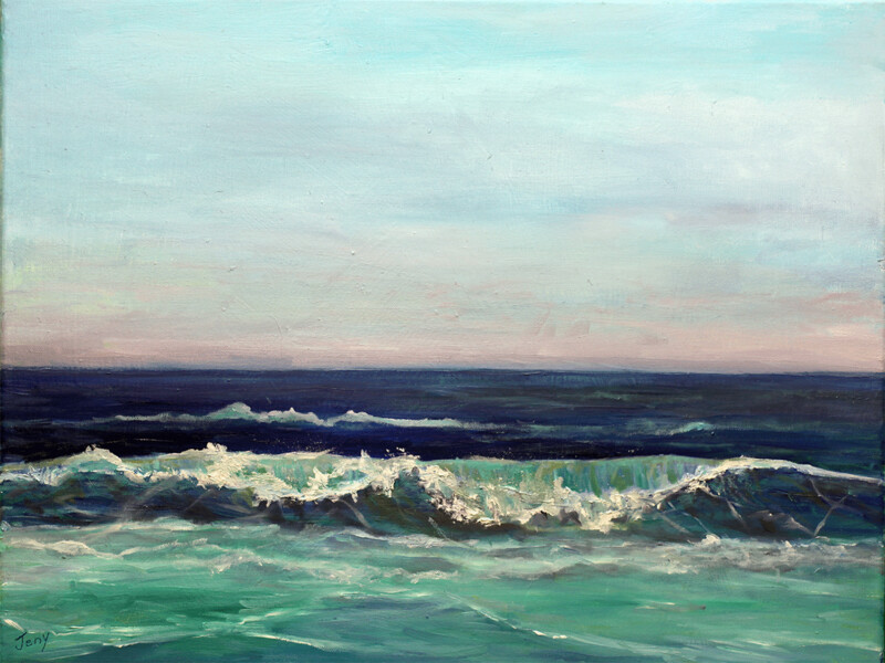 "Morning Surf" by Jeny McCullough