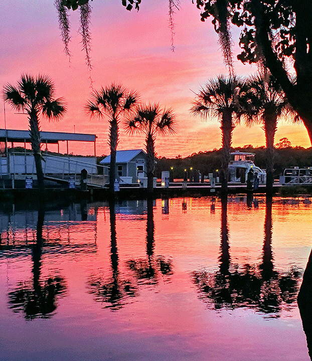 "Waccamawche Sunset" by Anna Minner